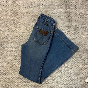 Wrangler Women's Blue Flare Jeans